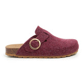 Imagen del producto Zueco Riga Burdeos Mujer